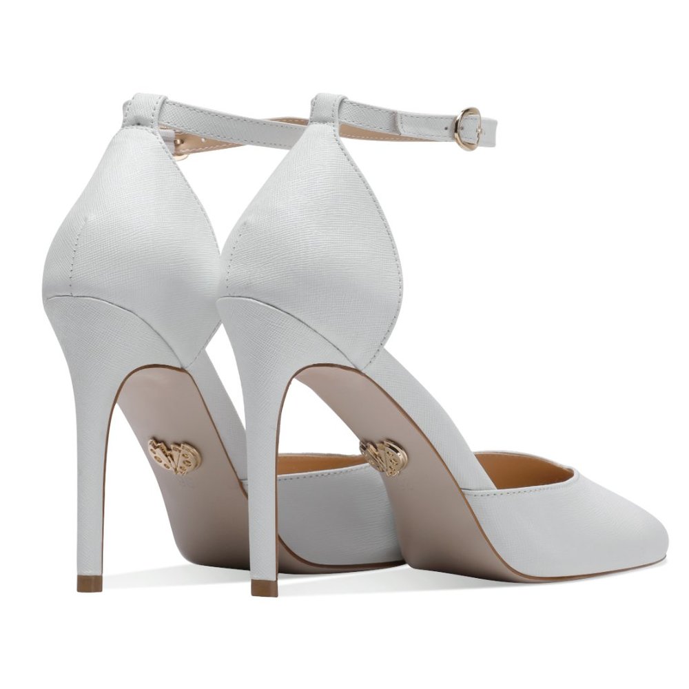 Petit Cadeau Carolyn - 4" Pointed Toe High Heel Sandals with Ankle Straps. NEW! - Picture 3 of 6
